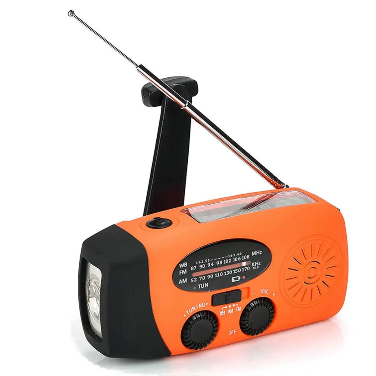 LED Flashlights Hand Crank