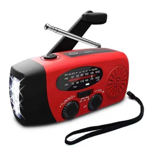 LED Flashlights Hand Crank
