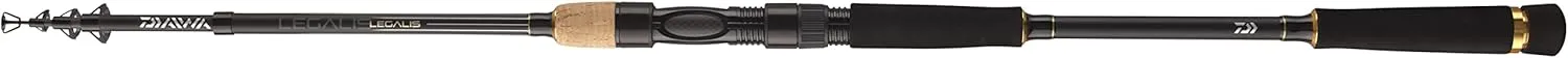 Legalis Tele Allround, 11.81ft, Lureweight 1.41-4.23 Ounce, 6 Sections, Telescopic Fishing Rod