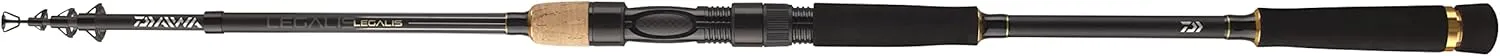 Legalis Tele Allround, 7.87ft, Lureweight 0.35-1.76 Ounce, 5 Sections, Telescopic Fishing Rod