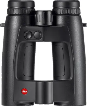 LEICA Geovid Pro Rugged Compact Ergonomic Lightweight Weather-Proof Hunting Rangefinder Binoculars with Built-in Compass, Black, 10 x 42