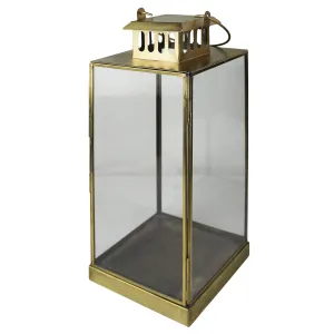Leon Lantern, Brass - Sm