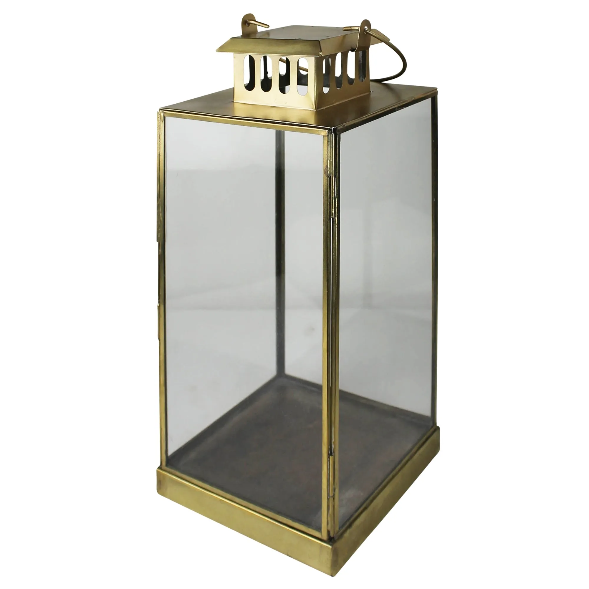 Leon Lantern, Brass - Sm