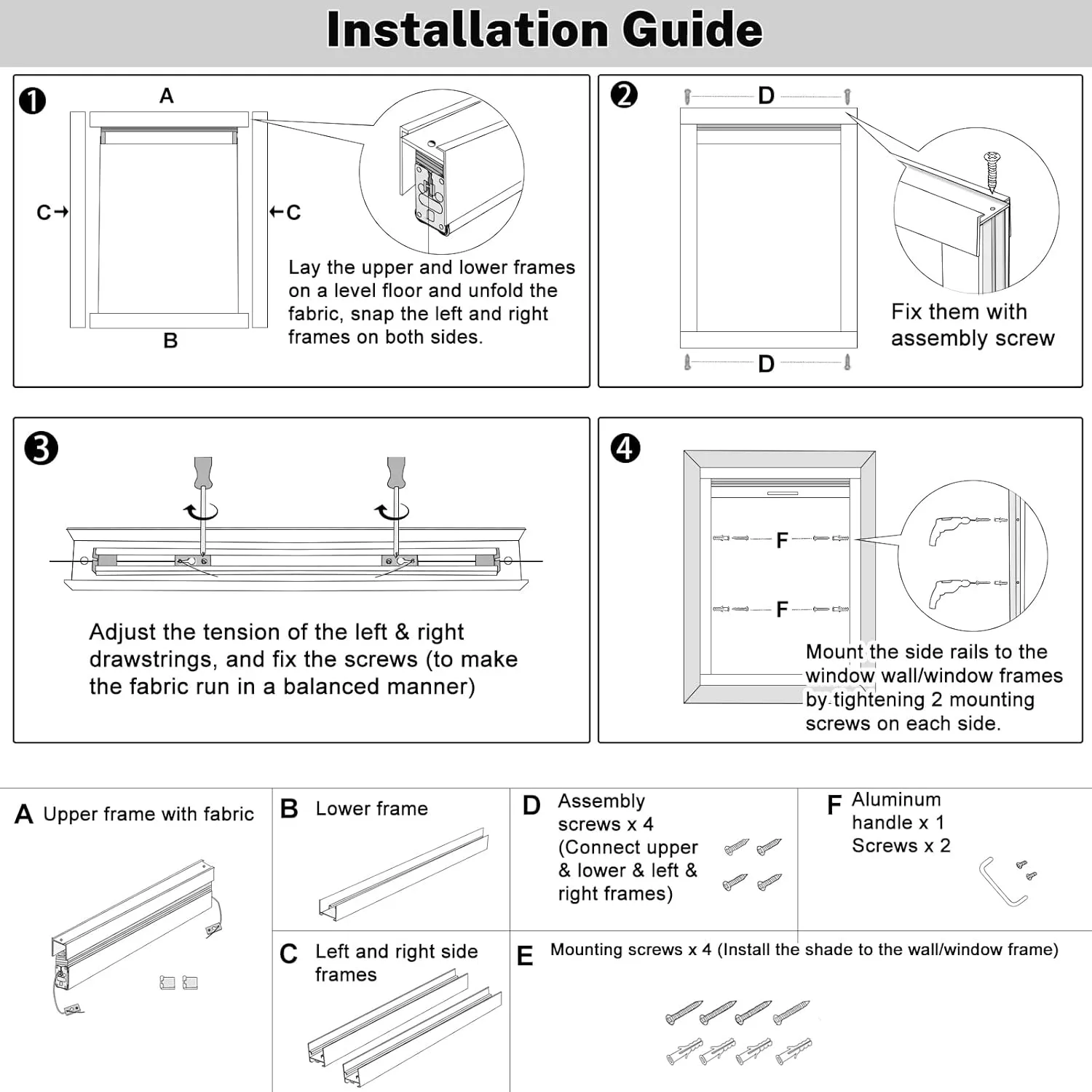 Light Blocking Skylight Blind for Ceiling, Skylight Shades Window Cordless Cellular Shades Thermal Insulation Honeycomb Blinds for Roof Inclined Plane Room Windows-Blackout, White