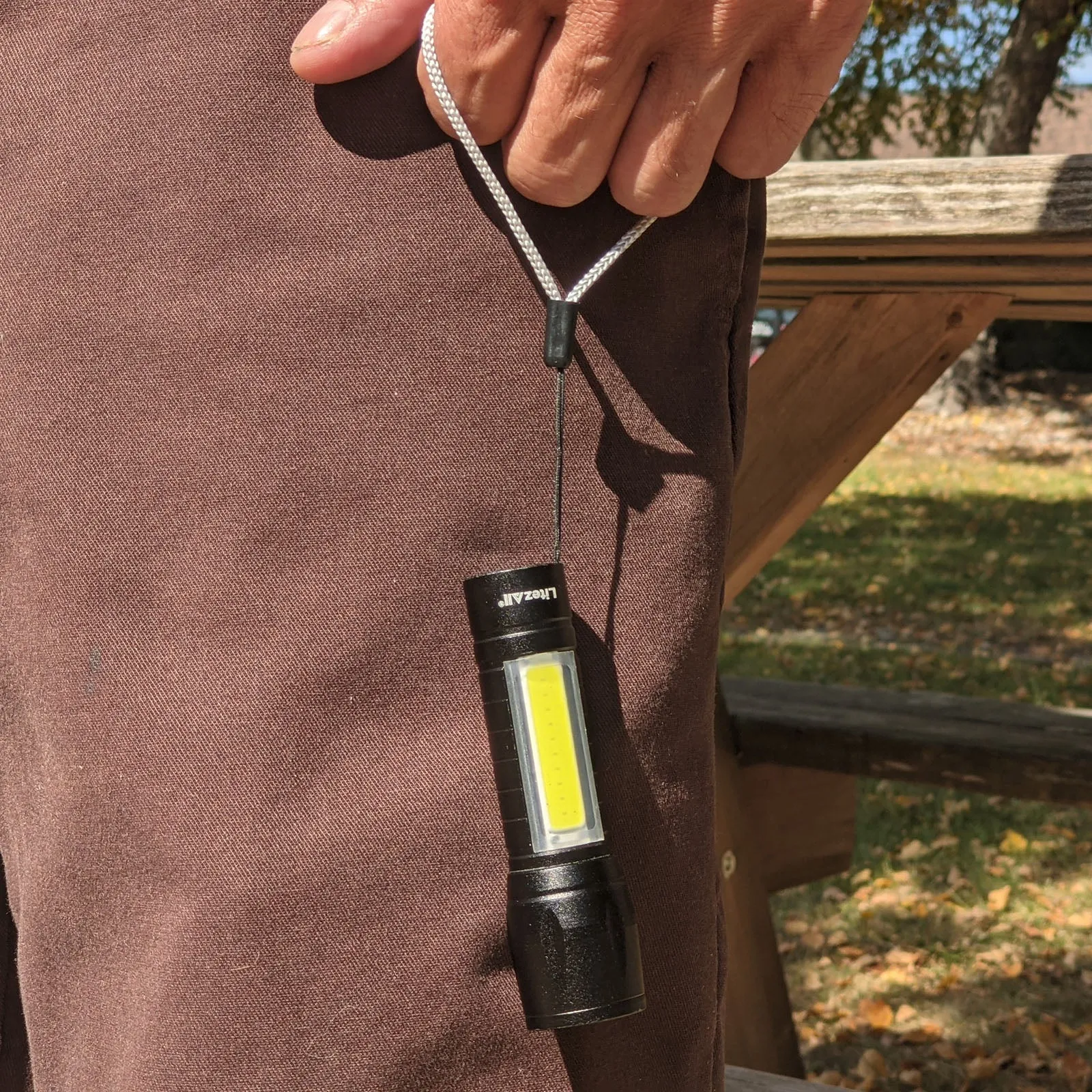 LitezAll Mini Rechargeable Flashlight & Task Light