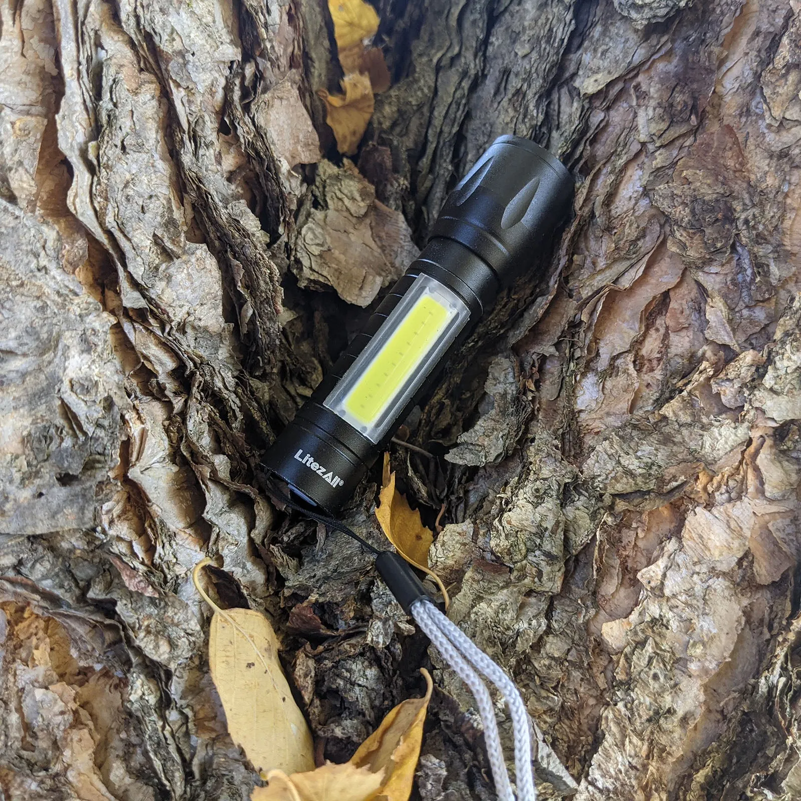 LitezAll Mini Rechargeable Flashlight & Task Light