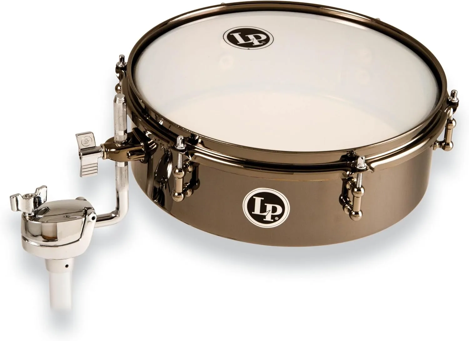 Lp Drum Set Timbale 4X12 Black Nickle