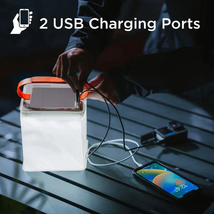 LuminAID SURVIVOR - Solar Lantern, Flashlight & Dual Phone Charger