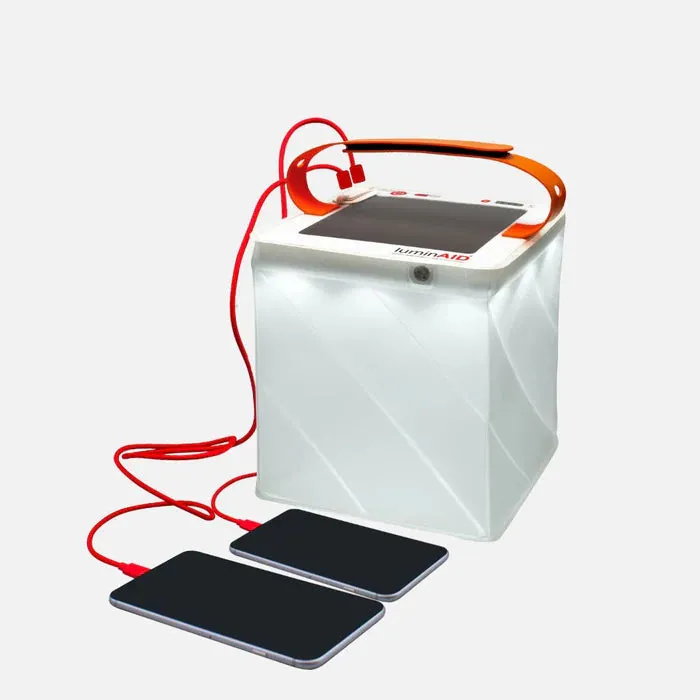 LuminAID SURVIVOR - Solar Lantern, Flashlight & Dual Phone Charger