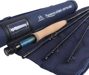 M MAXIMUMCATCH Maxcatch Performance Nymph Fly Fishing Rod in 2/3/4wt: 10ft/11ft, IM10 Carbon, AAA Cork Handle, Rod Tube and Combo Set Available