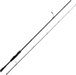M1 Spinning Rod, Basss Fishing Rod 24T Carbon Fiber, Spinning Fishing Rod 5'6"-7' Ultralight to Medium Heavy, Fuji O A Guides, EVA Carbon Fiber Handle, 1 Piece and 2 Pieces