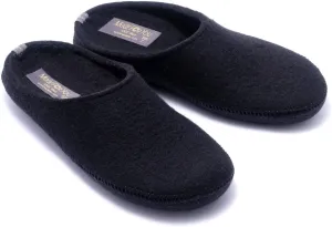 Made For You Women’s Natural Wool Slippers with Arch Support Insole, Hypoallergenic with Non-Slip Rubber Sole