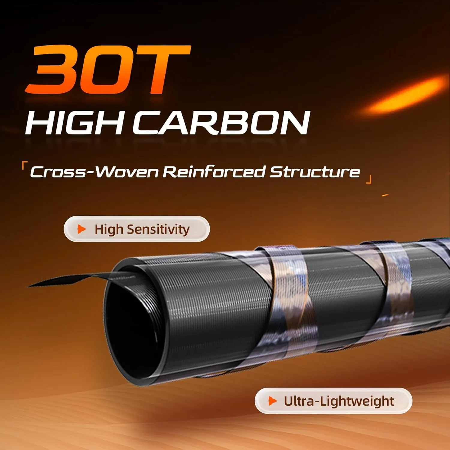 Magic L Ultralight Fishing Rod, 2PCS BFS Casting Rod, Fuji O A Ring Guides, 4-6lb Line Rating, 30T Carbon Fiber Blank, BFS Fishing Rod for Trout, Bluegill, Panfish, 1/32-3/8 oz. Lure Rating