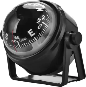 Marine Boat, Truck, Caravan Compass with Fast Response, EasytoRead Dial, and Adjustable Mounting for Outdoor Navigation