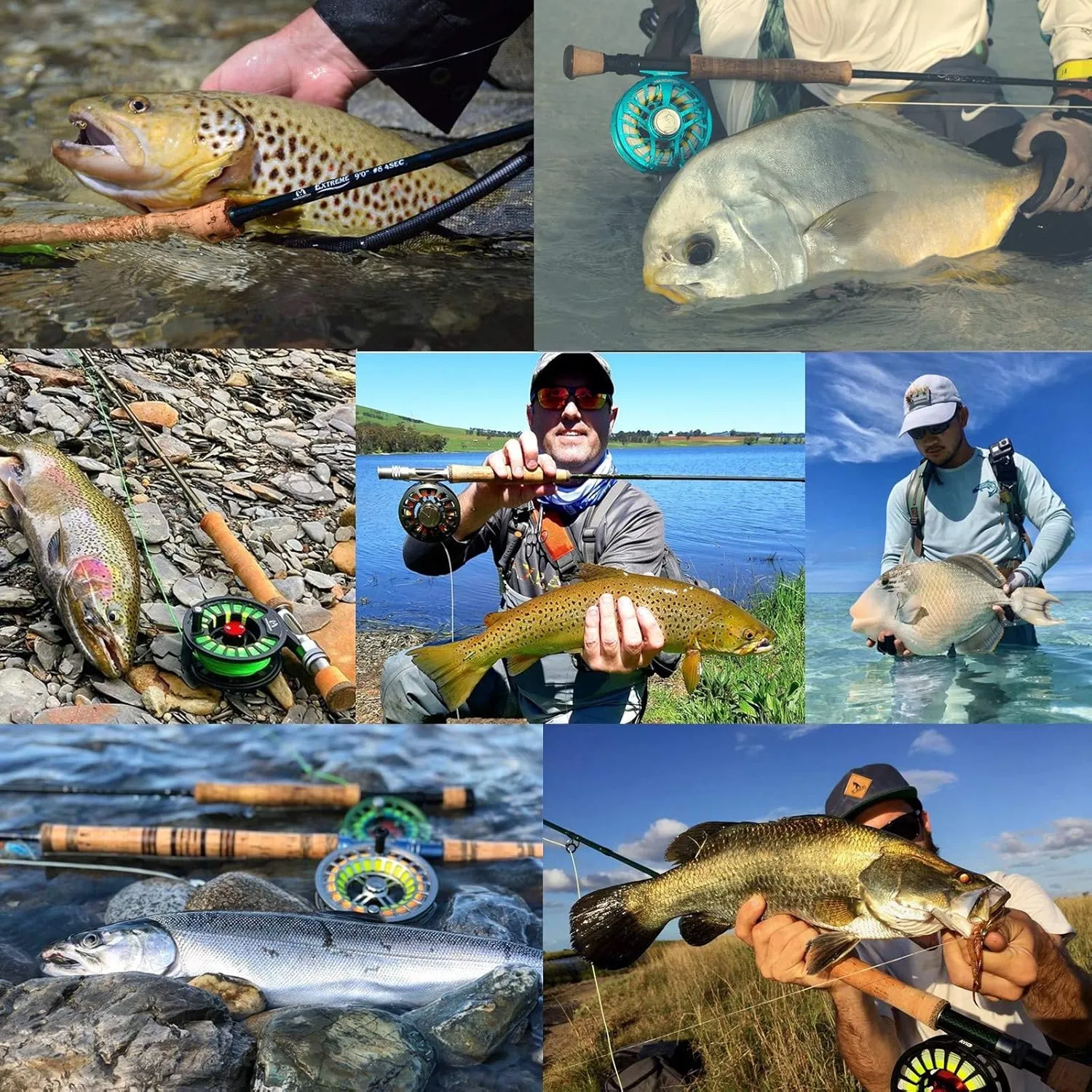 Maxcatch Carbon Fiber Fly Fishing Rod Travel Tube(Case) with Aluminum Cap – fits Any 9ft/10ft 4pcs Fly Rod