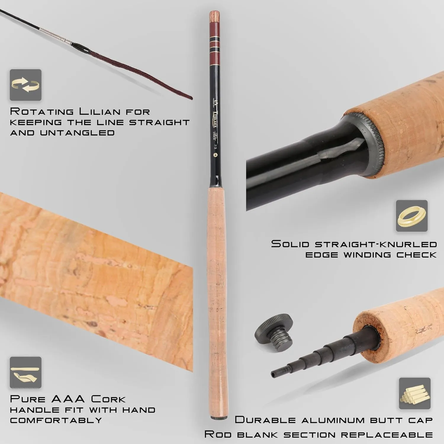 Maxcatch Tenkara Fishing Rod and Combo 9/10/11/12/13ft/Triple Zoom 8'10''/9'9''/10'6'',10'8''/11'10''/12'9''