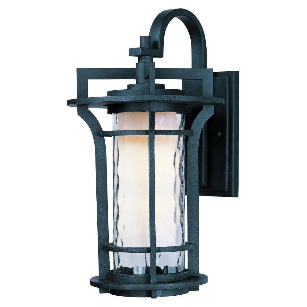 Maxim Lighting OAKVILLE LED E26 65785WGBO Exterior Country Rustic - Black