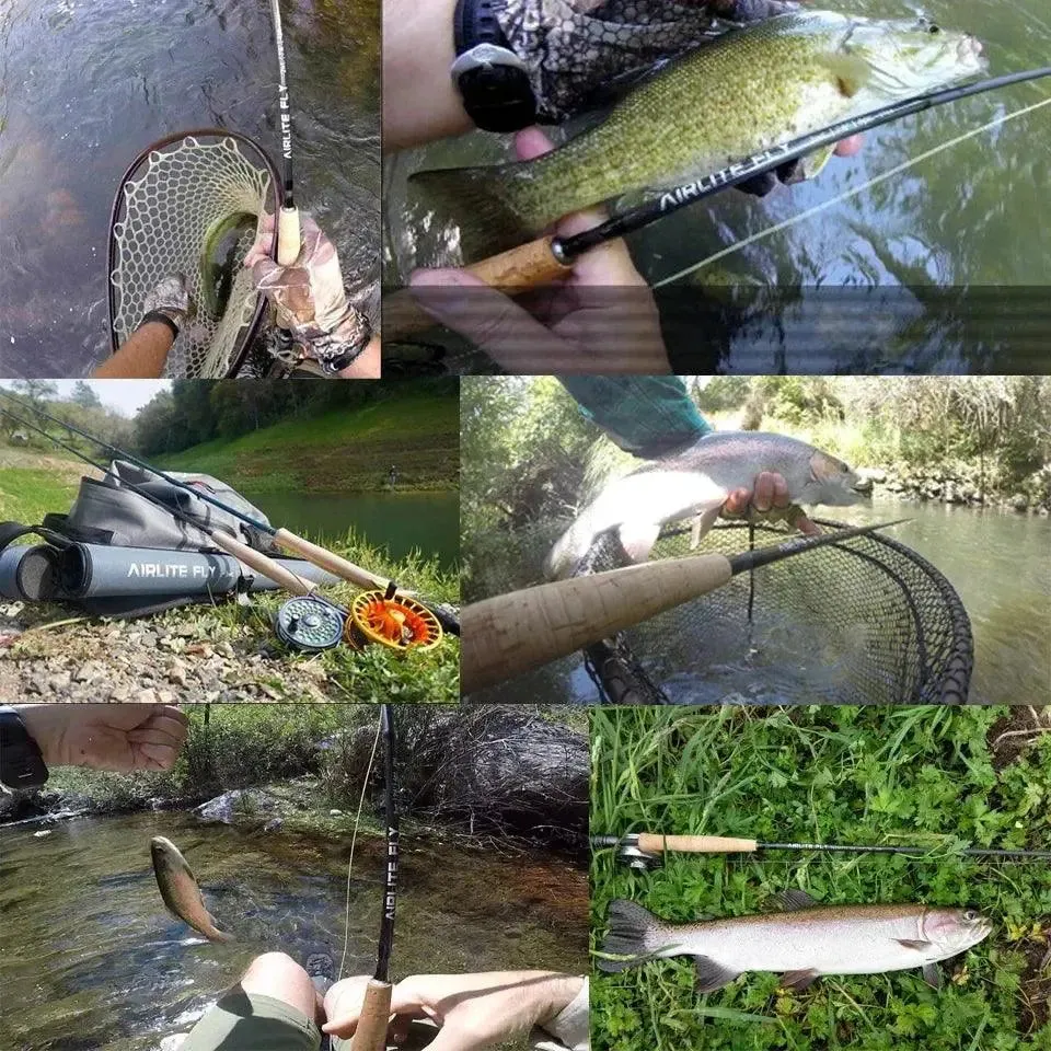 Maximumcatch Super Light 2/3WT 7'6''/10'0'' Airlite Fly Fishing Rod Graphite IM10/30T 36T Carbon Fiber Fly Rod with Tube