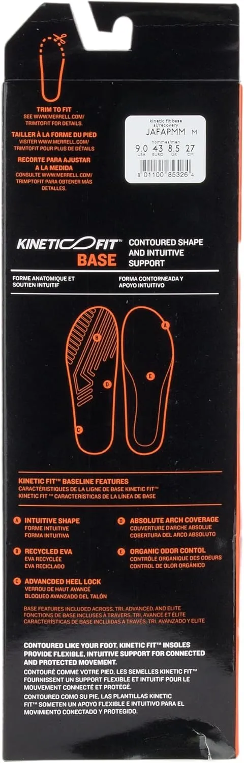 Merrell Men's Memory Foam Base Insole