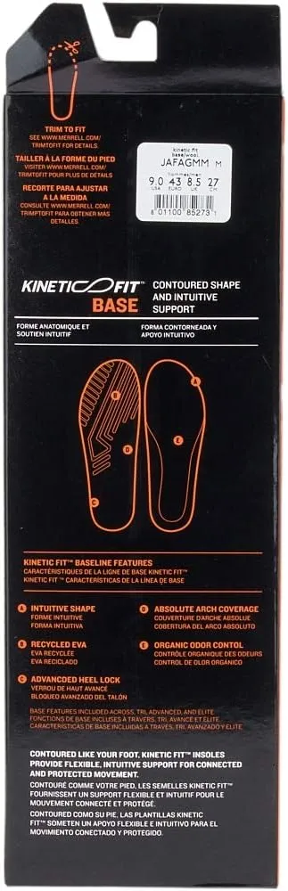 Merrell Mens Merrell Wool Base Insole
