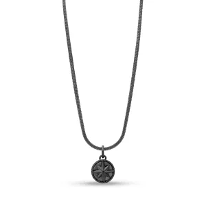 Midnight Compass Pendant