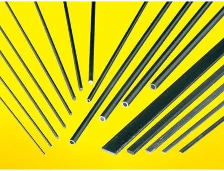 Midwest Products Carbon Fiber Fishing Rod, 24" (2-Pack), Adult, Black