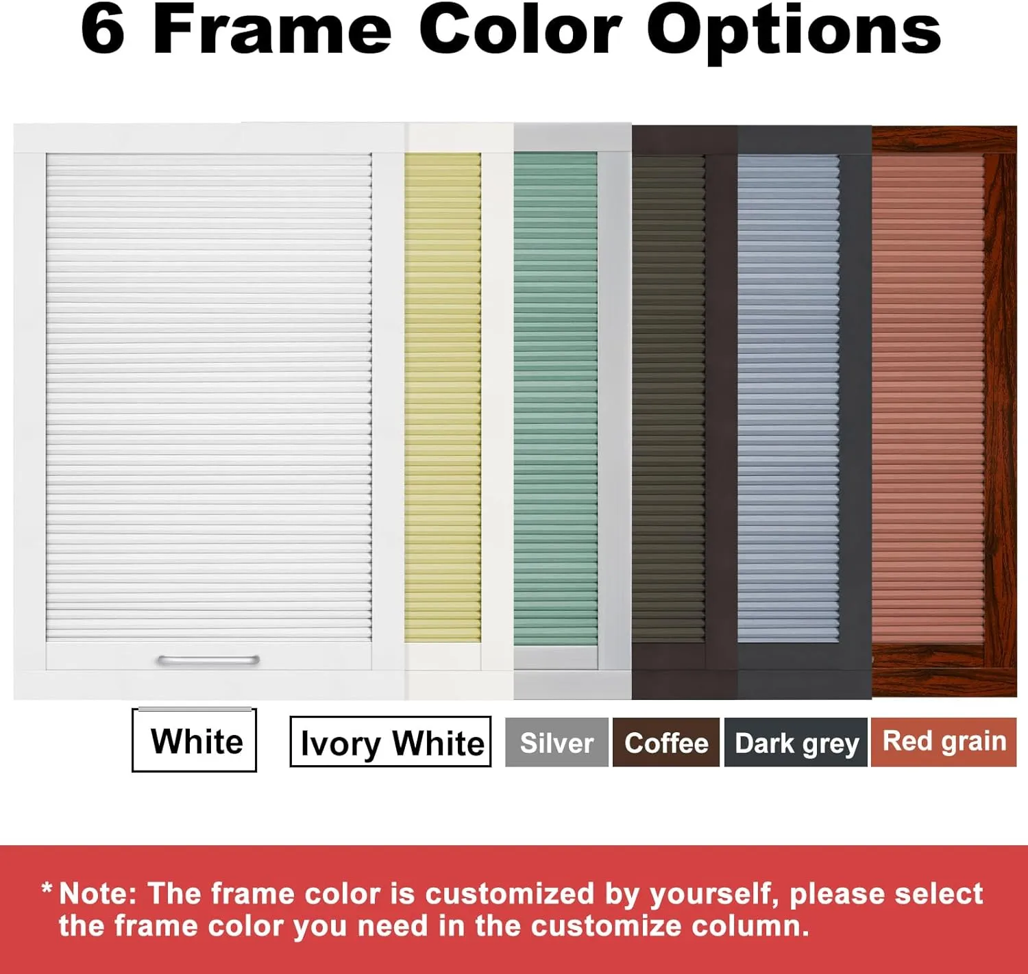 MiLin Skylight Shades, Skylight Blinds, Cordless Cellular Shades, Window Blinds Suitable for Roof Inclined Plane Room Windows - Custom Cut to Size, 100% Blackout Almond