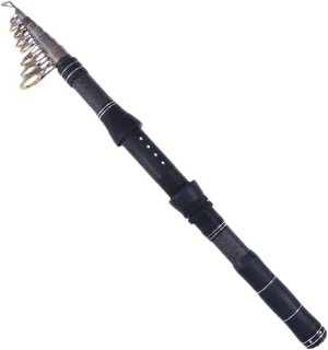Milisten Short Fishing Rod Carbon Fishing Rod Black