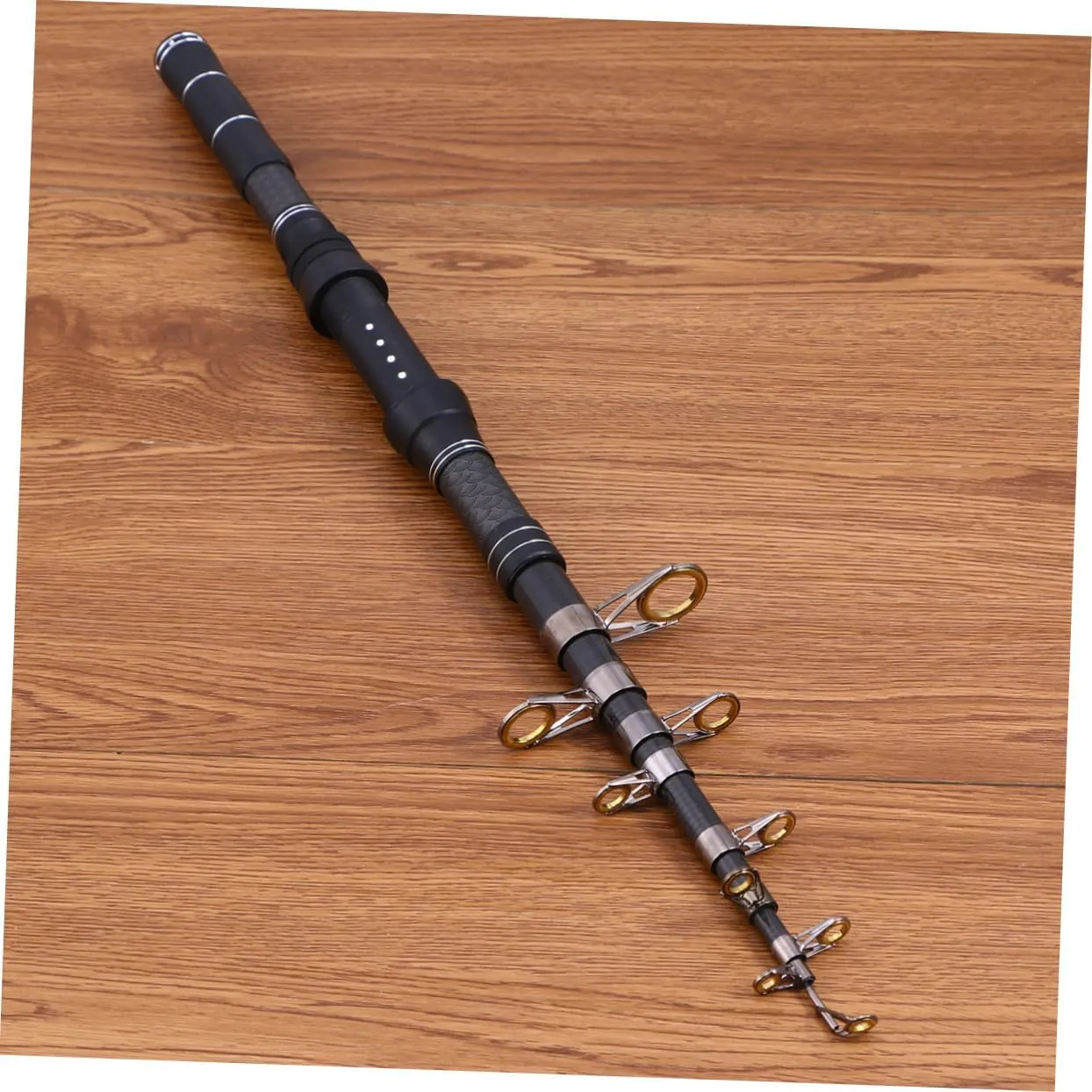Milisten Short Fishing Rod Carbon Fishing Rod Black