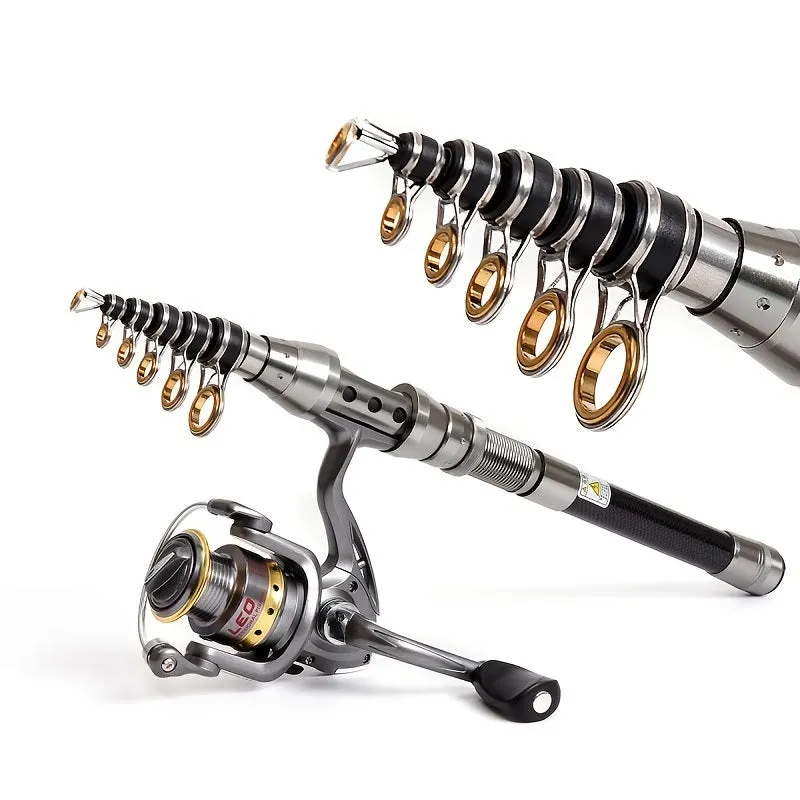 Mini Carbon Telescopic Fishing Rod – Sea & Saltwater Casting