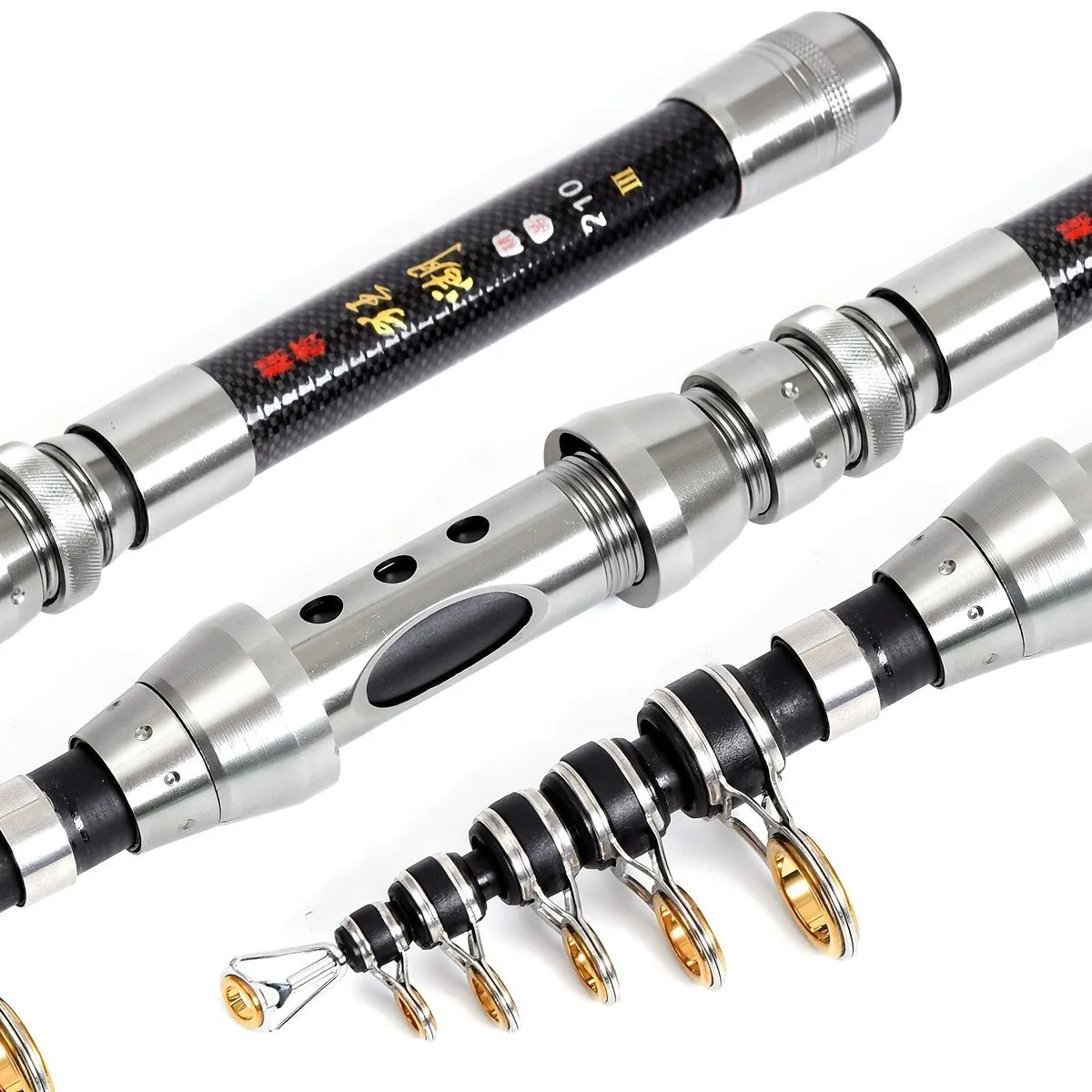 Mini Carbon Telescopic Fishing Rod – Sea & Saltwater Casting