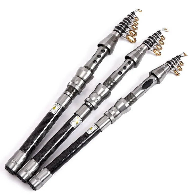 Mini Carbon Telescopic Fishing Rod – Sea & Saltwater Casting