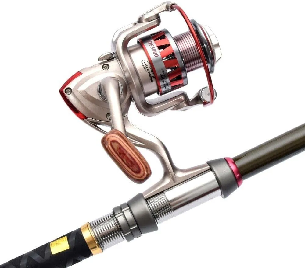 Mini Pocket Size Carbon Telescopic Fishing Rod Ultra Light Spinning Rods 2.7m