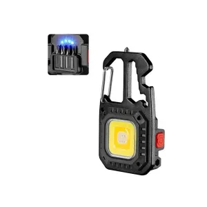 Mini USB Rechargeable LED Flashlight for Outdoor Camping and Work