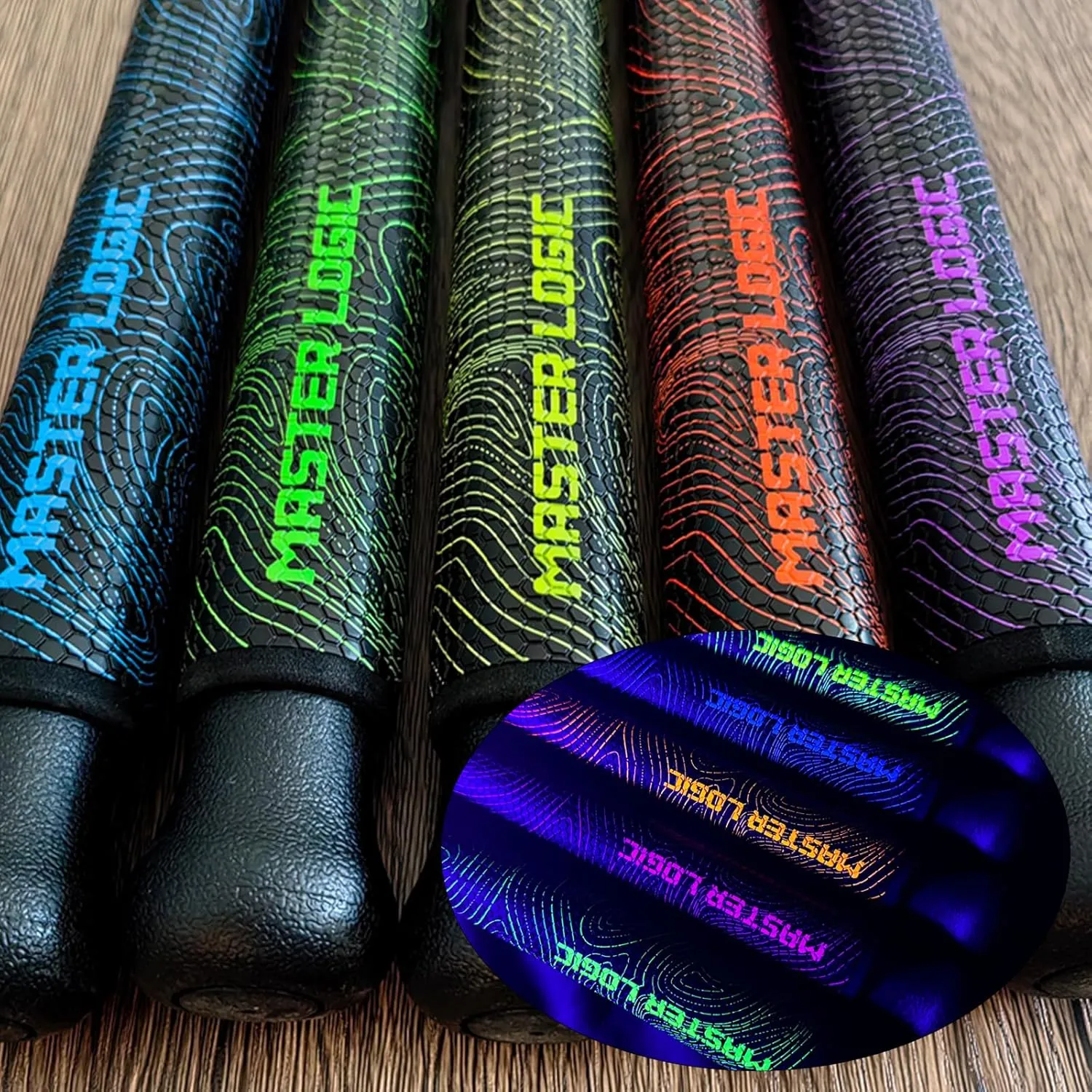 Monster Catfish Fishing Rod, 1 Piece 7’ Glow with Black Light Catfishing Casting Rods Heavy
