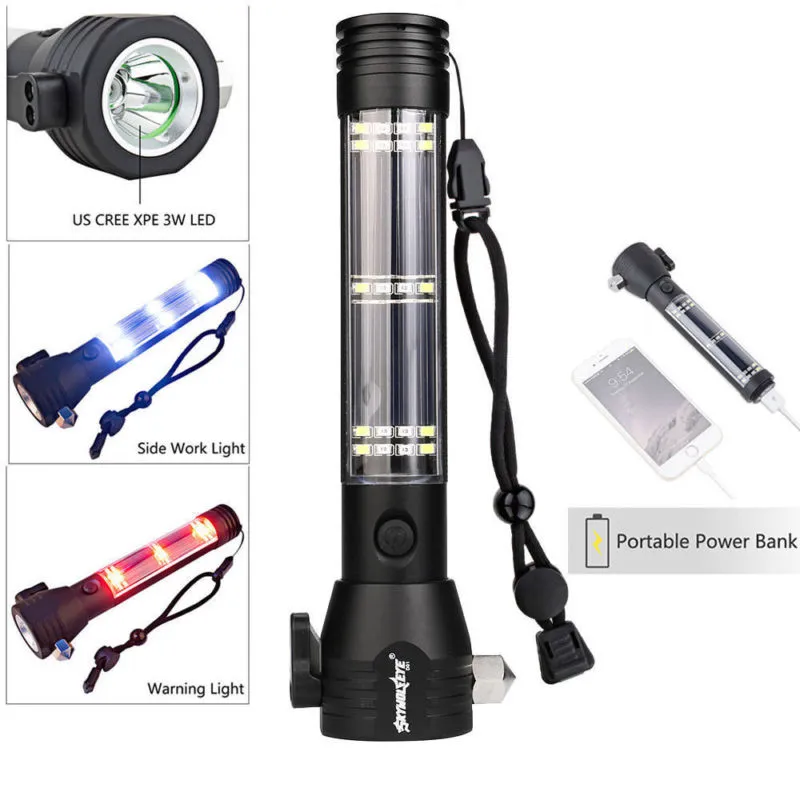 Multi-Functional Led Flashlight