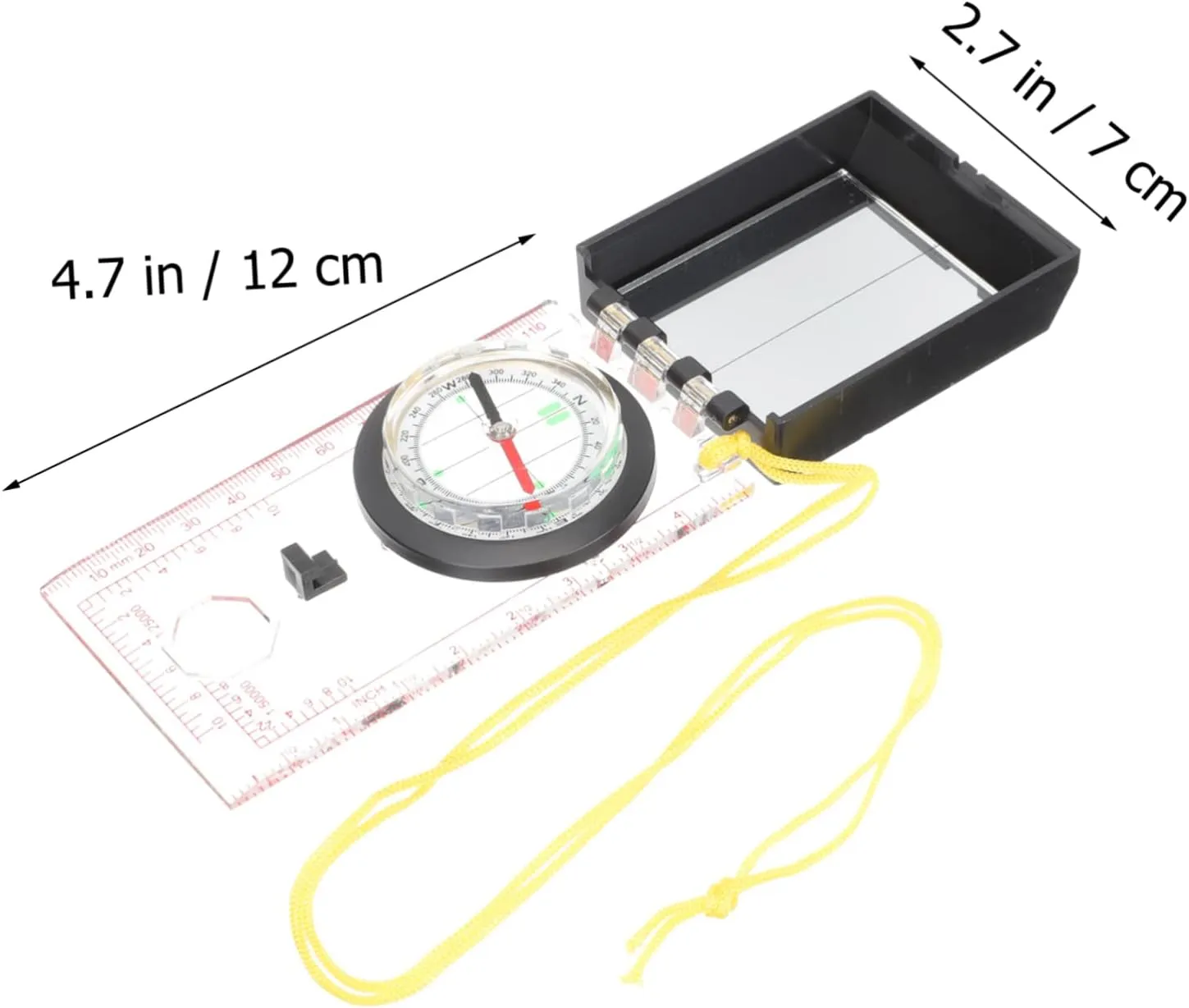 Multifunction Compass Hiking Tools Mapping Tool Compass Survival Compass for Map Reading Survival