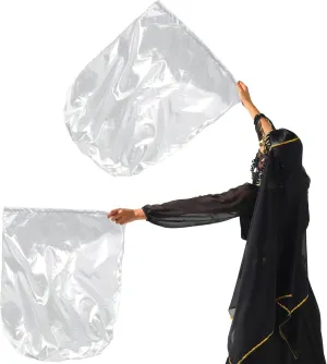 MUNAFIE 31.5"x27.56" Worship Flags for Dance Church with Telescopic Rod and Storage Bag Praise Dance Flags for Worship