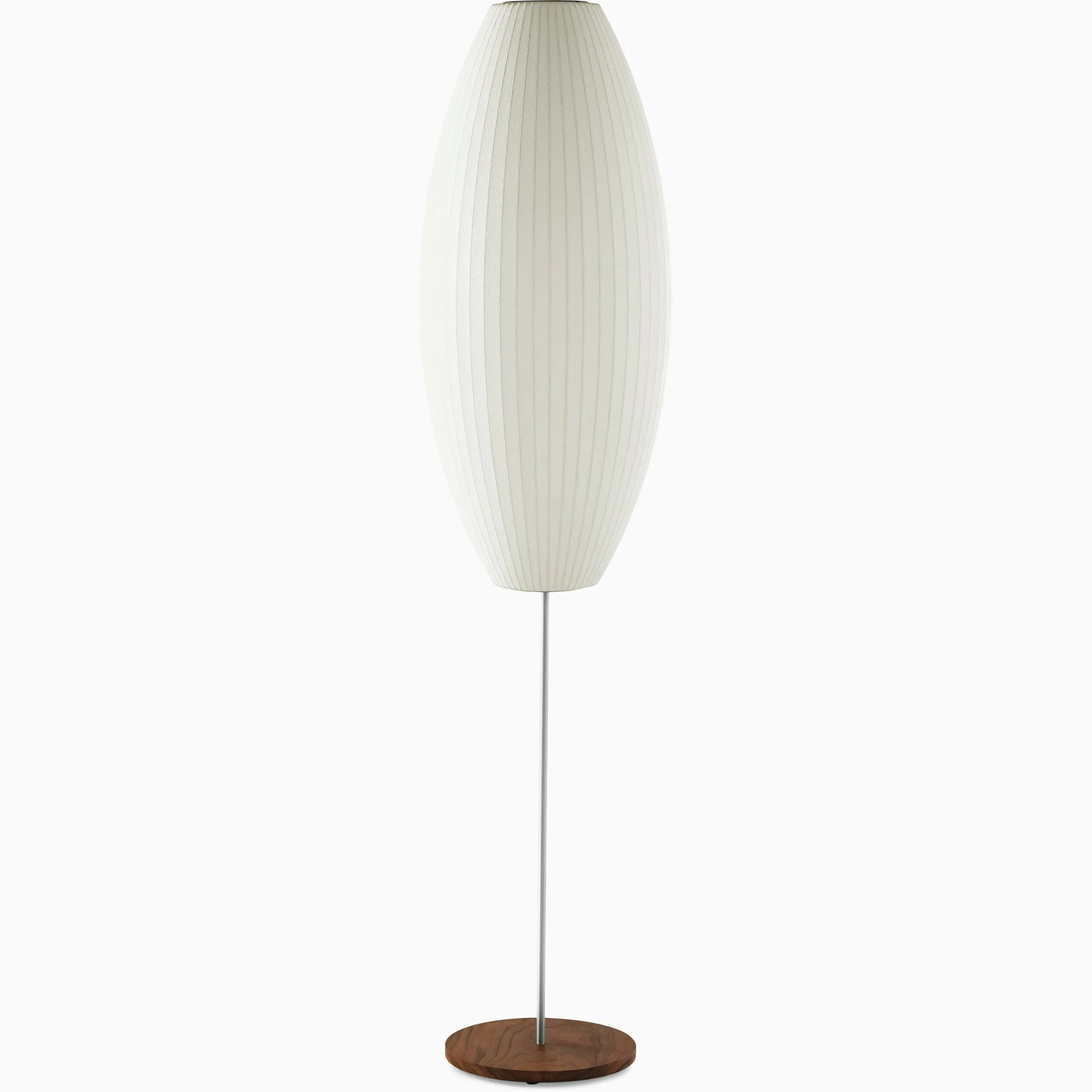 Nelson Cigar Lotus Floor Lamp