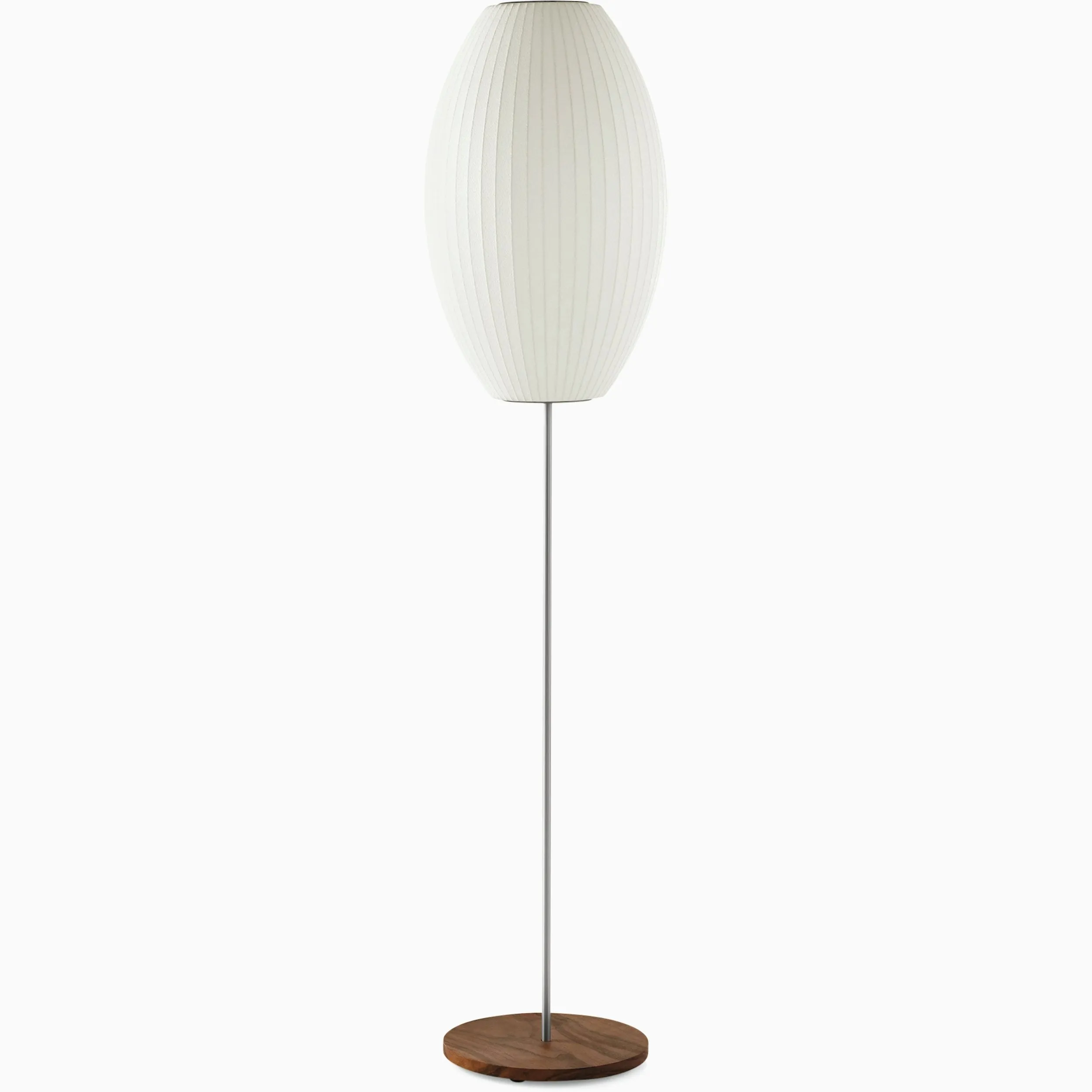 Nelson Cigar Lotus Floor Lamp