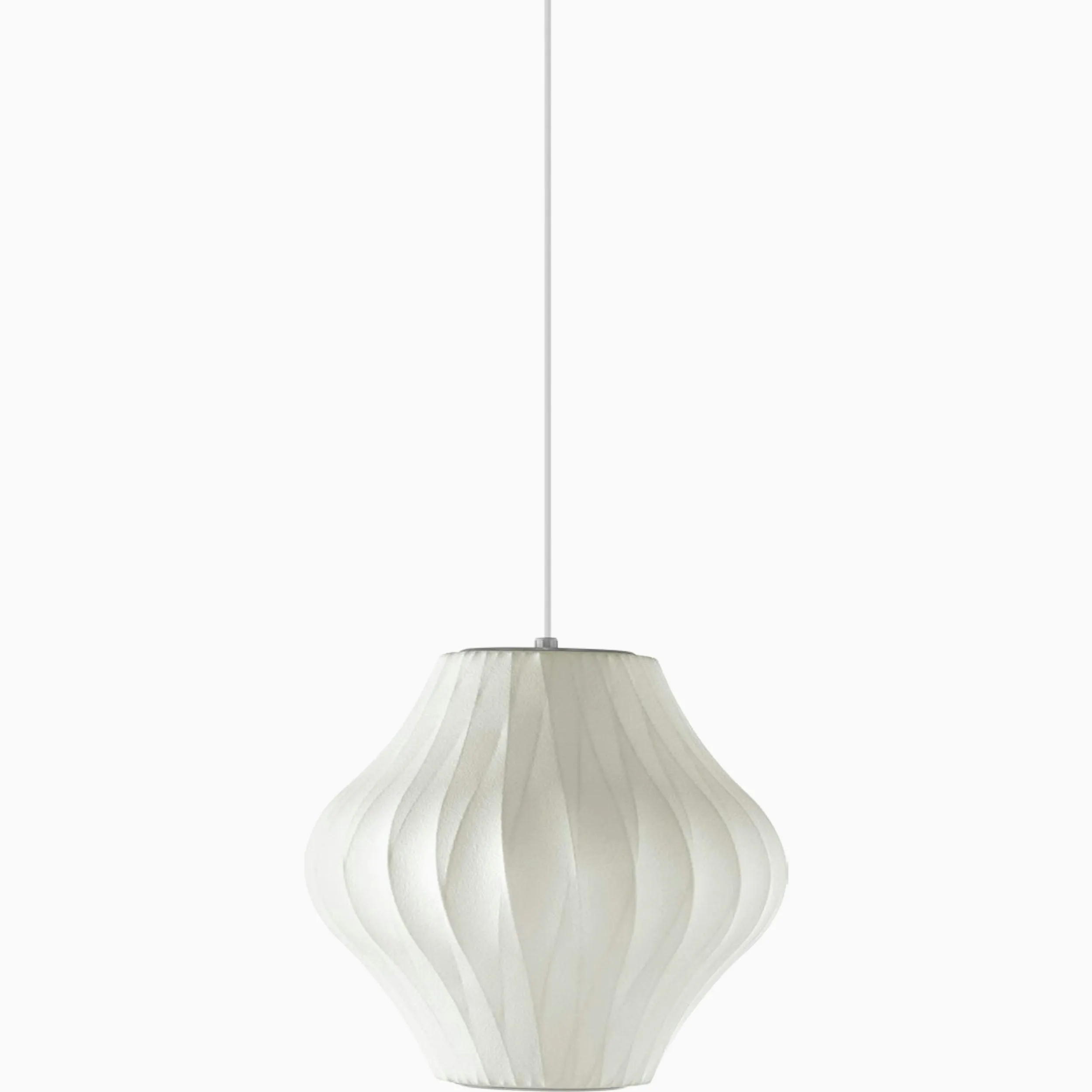 Nelson Pear Crisscross Bubble Pendant