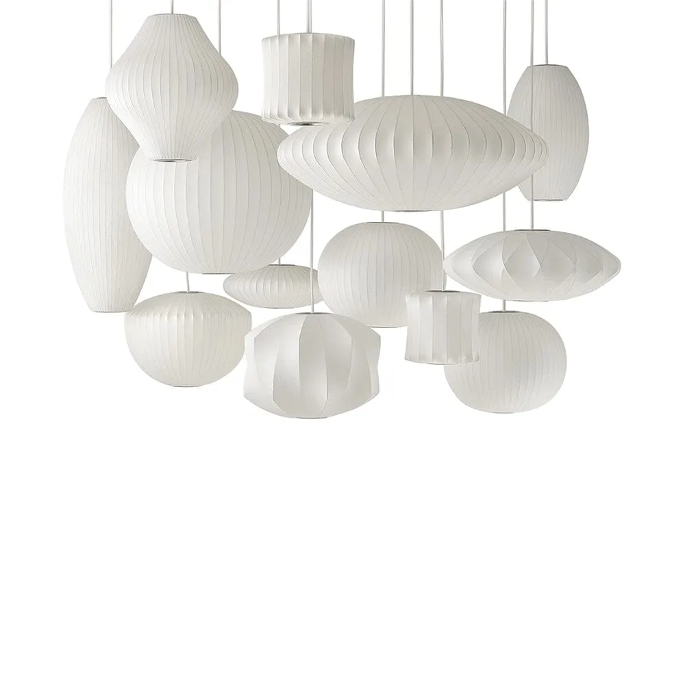 Nelson Pear Crisscross Bubble Pendant