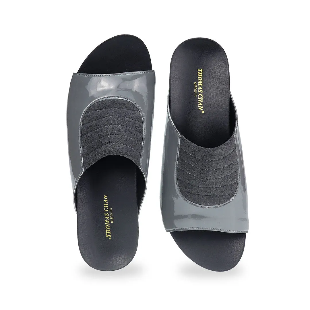 [NEW] Matte Cushioned Low Wedge Sandals 2" inch [Arch-legance Series]