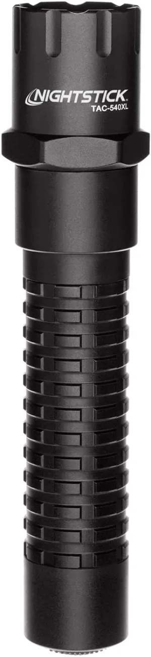 Nightstick TAC-540XL Xtreme Lumens Metal Multi-Function Tactical Flashlight-Non-Rechargeable, Batteries Included, 6.25-Inch, Black