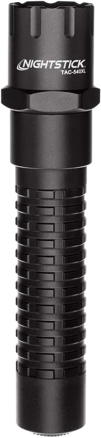 Nightstick TAC-540XL Xtreme Lumens Metal Multi-Function Tactical Flashlight-Non-Rechargeable, Batteries Included, 6.25-Inch, Black