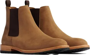 Nisolo Men's Marco Everyday Chelsea Boots, Designed for Casual & Any Occasion, 1" Heel Height, Soft Leather Construction, Cushioned Memory Foam Insole for Comfort, Slip-Proof, True to Size
