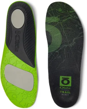 Oboz Unisex Trail Insole, Green, Small