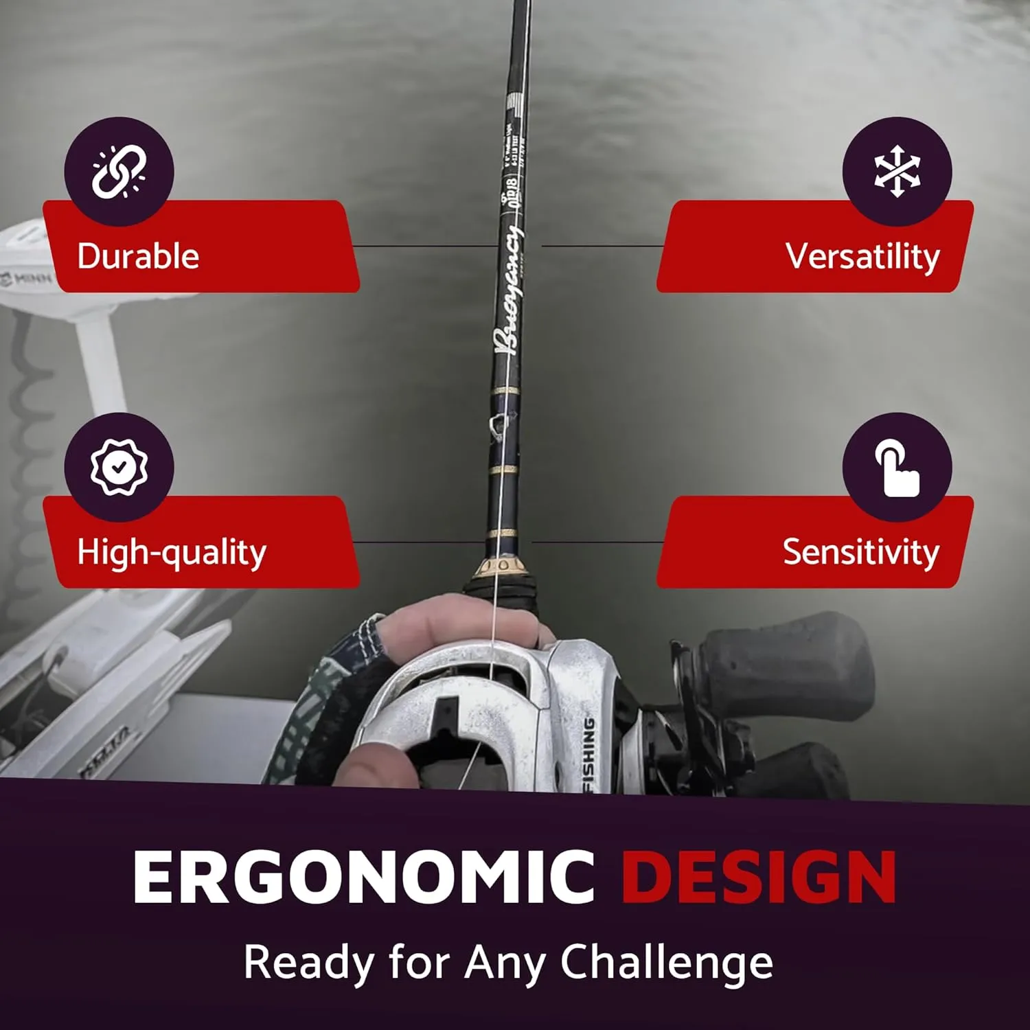 Old 18 Buoyancy Series 1-PC Fishing Rod - 30 24 Ton Carbon, Superior Sensitivity for Micro Lures, Titanium Guides, Ideal for Precision Strikes, Carbon Fiber Split Grip for Comfort