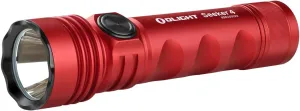 OLIGHT Seeker 4 Rechargeable Bright Flashlights, 3100 Lumens High Powerful Flashlight with USB-C Charging, 400 Meters Long Rage LED for Emergency, Camping, and Law Enforcement (Red)