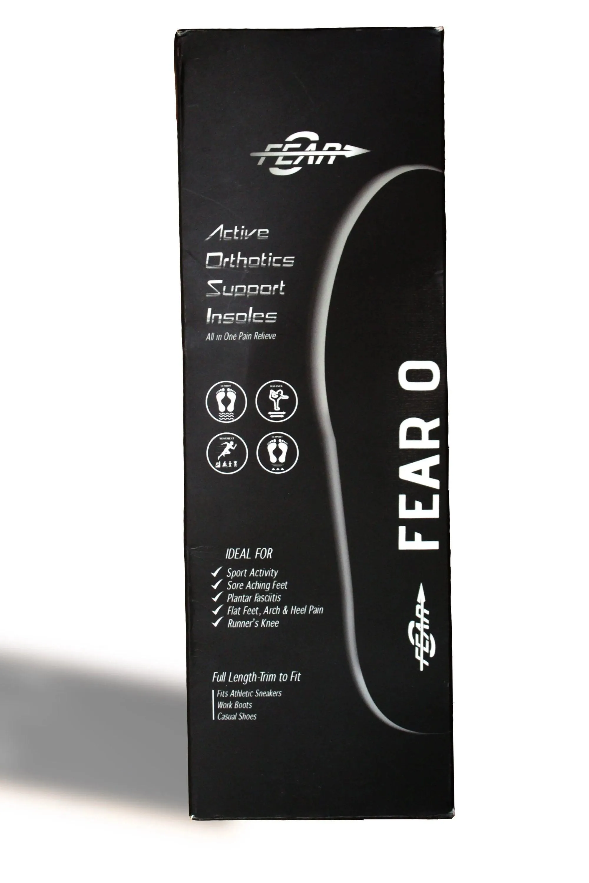 Orthopedic High Arch Support Shoe Insoles, Shock Absorbing Orthotic